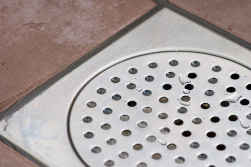 blocked shower drain