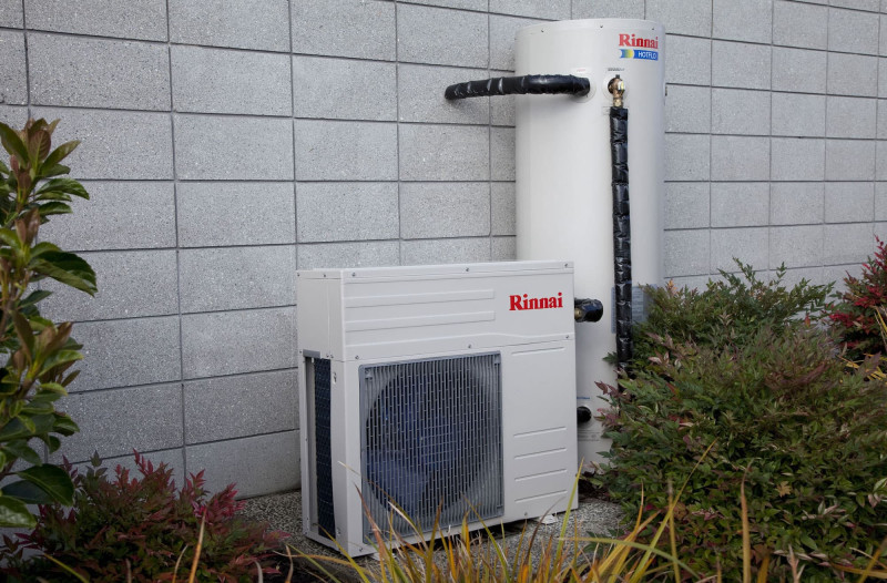 A heat pump hot water heater